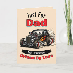 Festiva Tarjeta del Día del Padre - Just For Dad