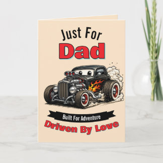 Festiva Tarjeta del Día del Padre - Just For Dad