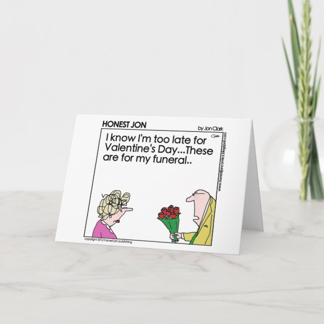 Festiva Tarjeta del el día de San Valentín (Anverso)