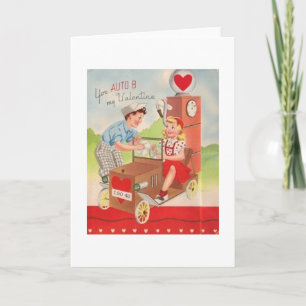 Festiva Tarjeta del el día de San Valentín de la