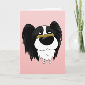 Festiva Tarjeta del el día de San Valentín de Papillon