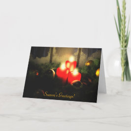 Festiva Tarjeta del espíritu de la temporada