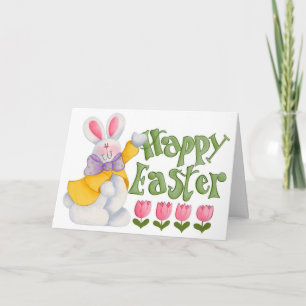 FESTIVA TARJETA DEL ESTE DE BUNNY