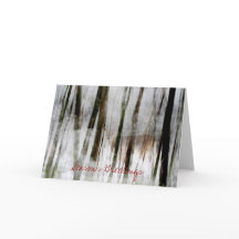 Tarjeta del extracto del invierno de los saludos