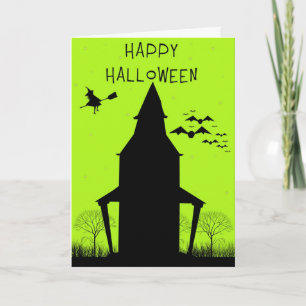 Festiva Tarjeta del feliz Halloween