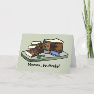 Festiva Tarjeta del Fruitcake
