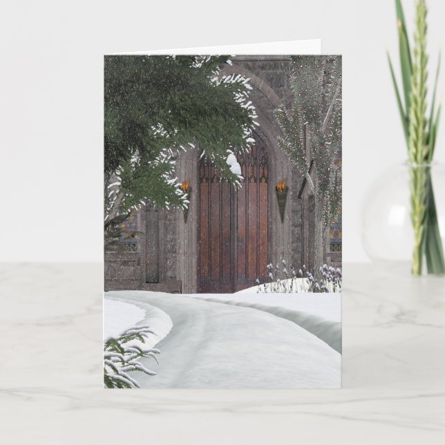 Festiva Tarjeta del invernadero (Anverso)