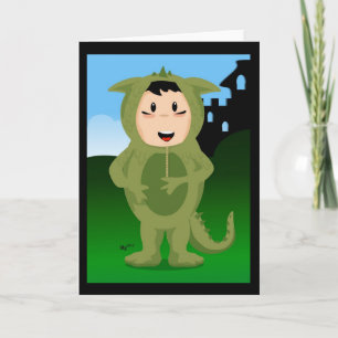 Festiva Tarjeta del niño del año del dragón