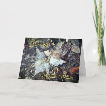 Tarjeta del ornamento de los saludos de la