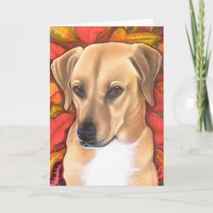 Festiva Tarjeta del perrito del día de fiesta