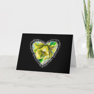 Festiva Tarjeta del romance del amor de la tarjeta del día