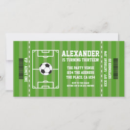 Festiva Tarjeta deportiva personalizada de tickets de Nove