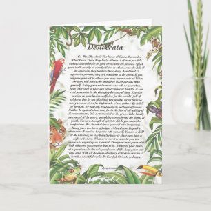 Festiva Tarjeta DESIDERATA