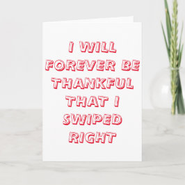 Festiva tarjeta día de San Valentín