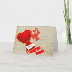 Festiva Tarjeta día de San Valentín