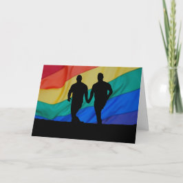Festiva Tarjeta Día de San Valentín del Orgullo día de San