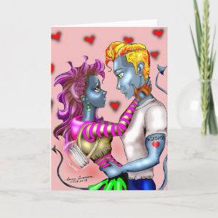 Festiva Tarjeta Día de San Valentín SABMG