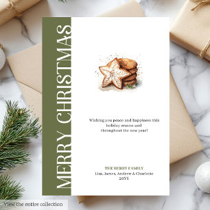 Festiva Tarjeta digital de felicitaciones navideñas Modern