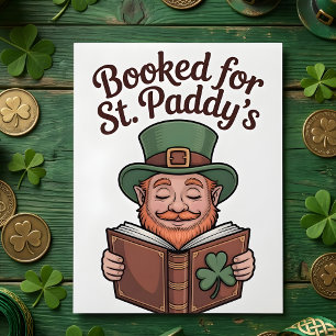 Festiva Tarjeta divertida del día de San Patricio con temá