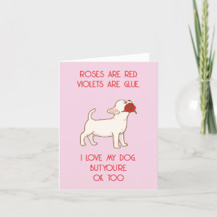 Festiva Tarjeta divertida del Día de San Valentín - Diseño
