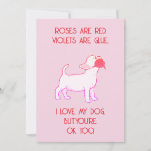 Festiva Tarjeta Divertida del Día de San Valentín - Diseño