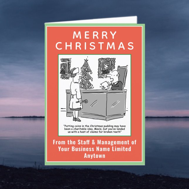 Festiva Tarjeta divertida para Navidades legales y legales (Subido por el creador)