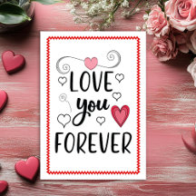 Tarjeta divertida romántica de San Valentín para m