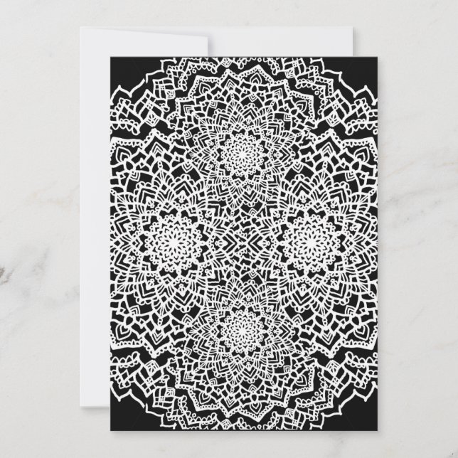 Festiva Tarjeta Doodle (Anverso)