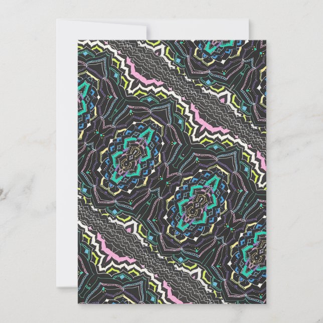 Festiva Tarjeta Doodle (Anverso)