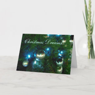 Festiva Tarjeta Dreams para Navidades de New Day Gardens