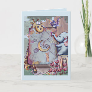 Festiva Tarjeta Eid para niños