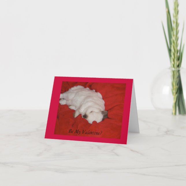 Festiva Tarjeta el día de San Valentín (Anverso)