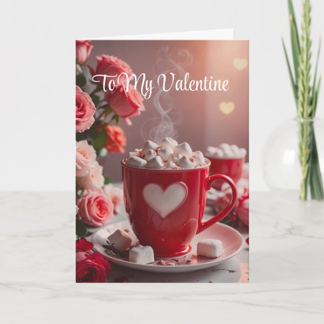 Festiva Tarjeta el día de San Valentín (Anverso)