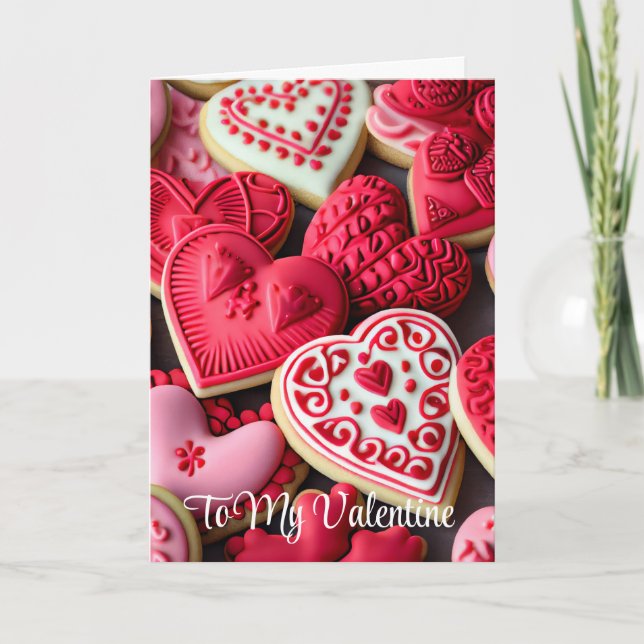 Festiva Tarjeta el día de San Valentín (Anverso)