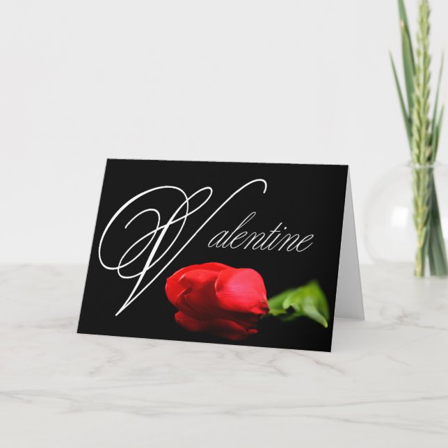 Festiva Tarjeta el día de San Valentín (Anverso)