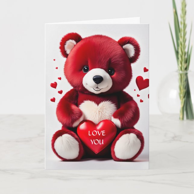 Festiva Tarjeta el día de San Valentín (Anverso)