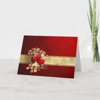 Festiva Tarjeta el día de San Valentín