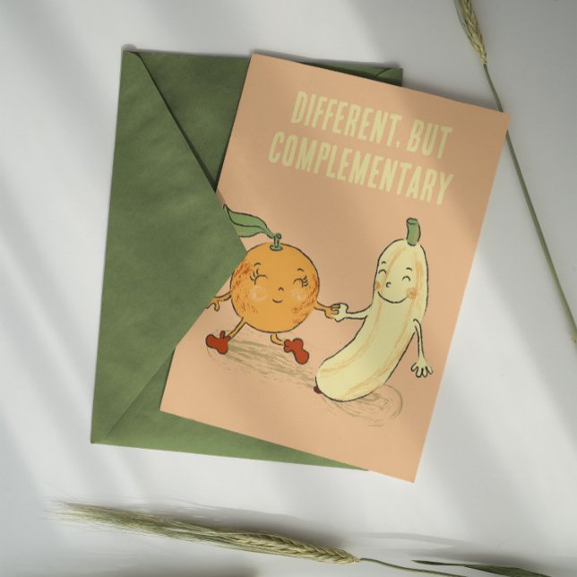 Festiva Tarjeta El día de San Valentín diferente pero comp (Ideal Classroom Valentine's day card)