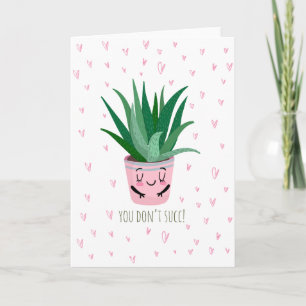 Festiva Tarjeta El día de San Valentín divertida Tú no m