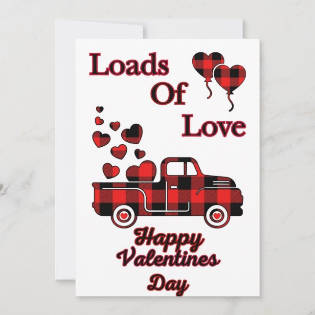 Festiva Tarjeta el día de San Valentín, El día de San Vale (Anverso)