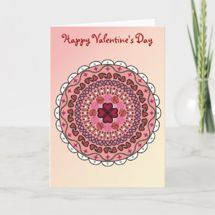 Festiva Tarjeta El día de San Valentín Lacy