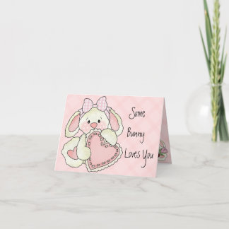 Festiva Tarjeta El día de San Valentín para niños