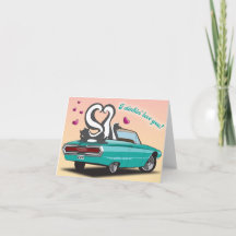 Tarjeta El día de San Valentín Skunk