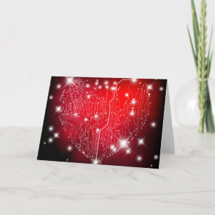 Festiva Tarjeta eléctrica del amor