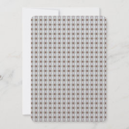 Festiva Tarjeta en blanco de diamante azul con cadena bron