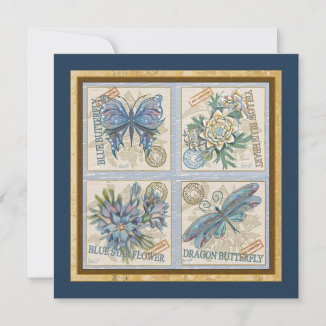 Festiva Tarjeta en blanco de la oficina de G Creation (Anverso)