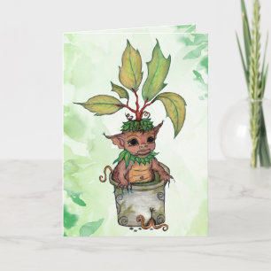 Festiva Tarjeta en blanco Mandrake para bebés