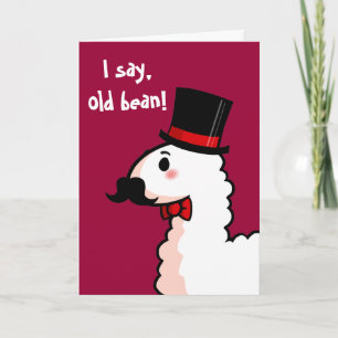 Festiva Tarjeta Fancy Llama