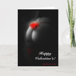 Festiva Tarjeta feliz atractiva del el día de San Valentín