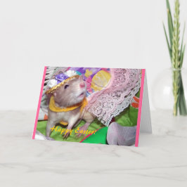 Festiva Tarjeta feliz de Pascua